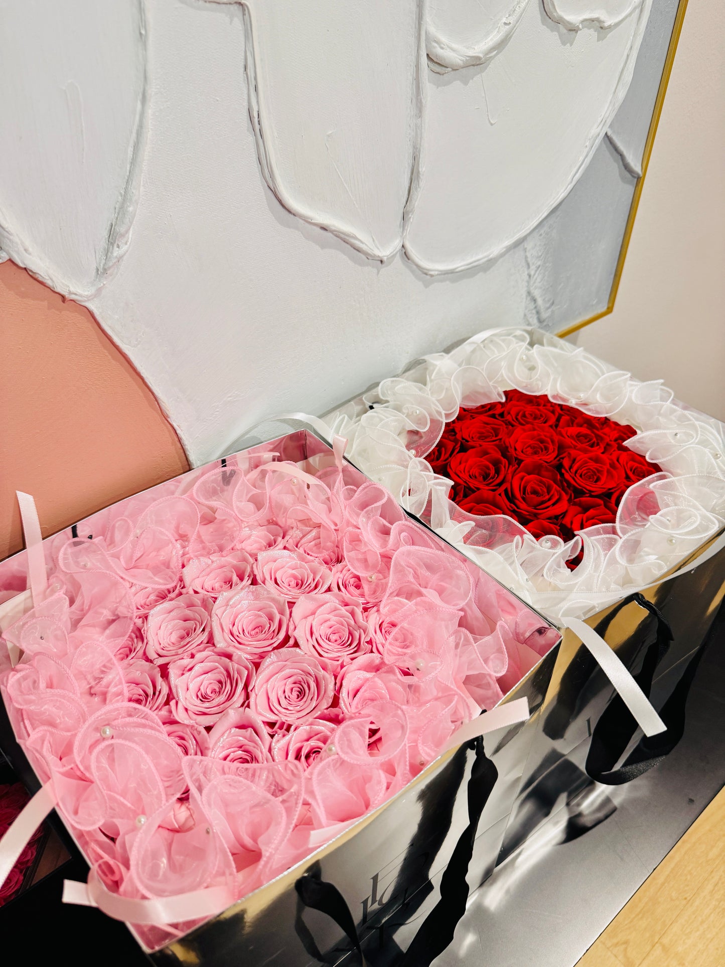 Glittary Pink Classic Bouquet - Rhoel
