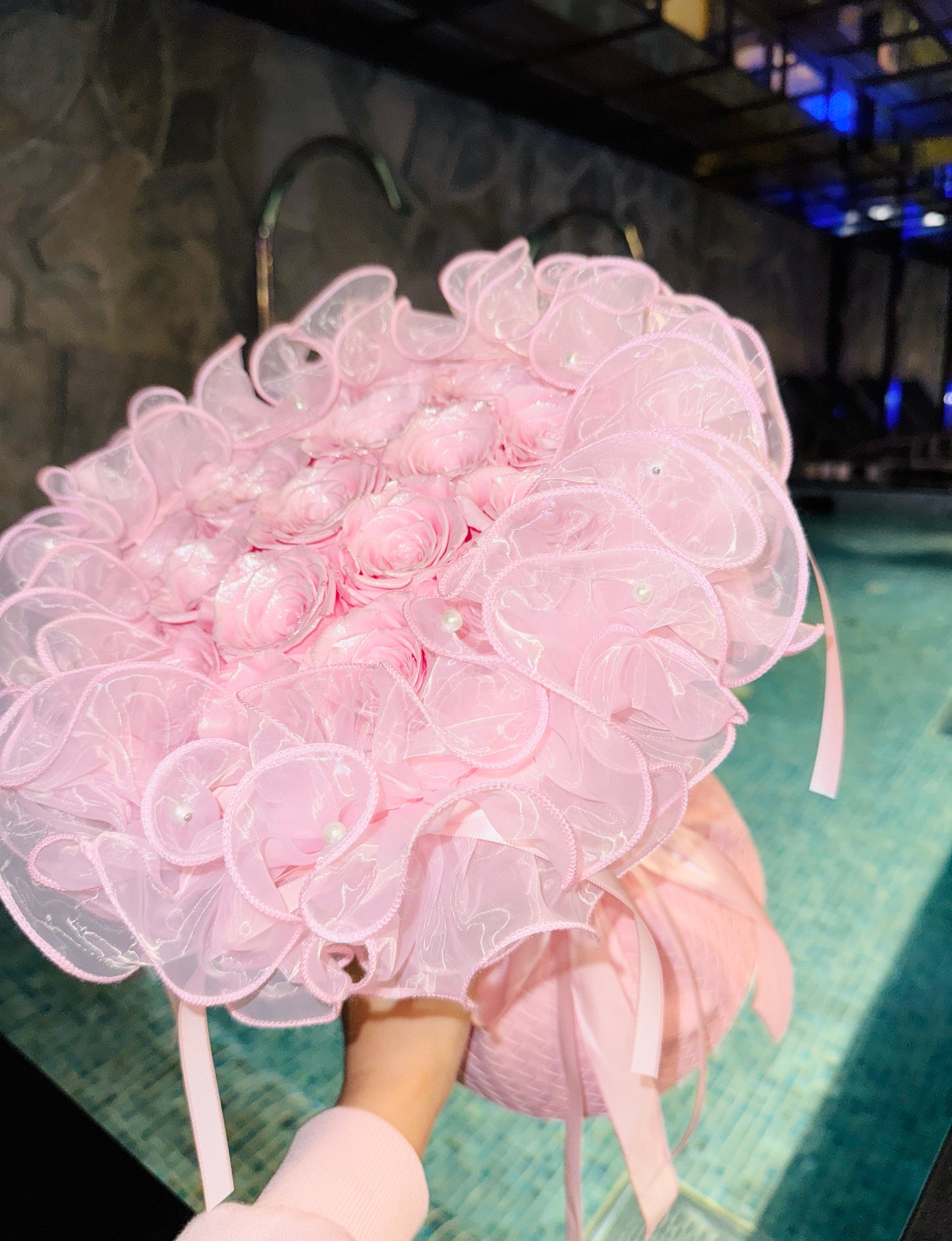 Glittary Pink Classic Bouquet - Rhoel