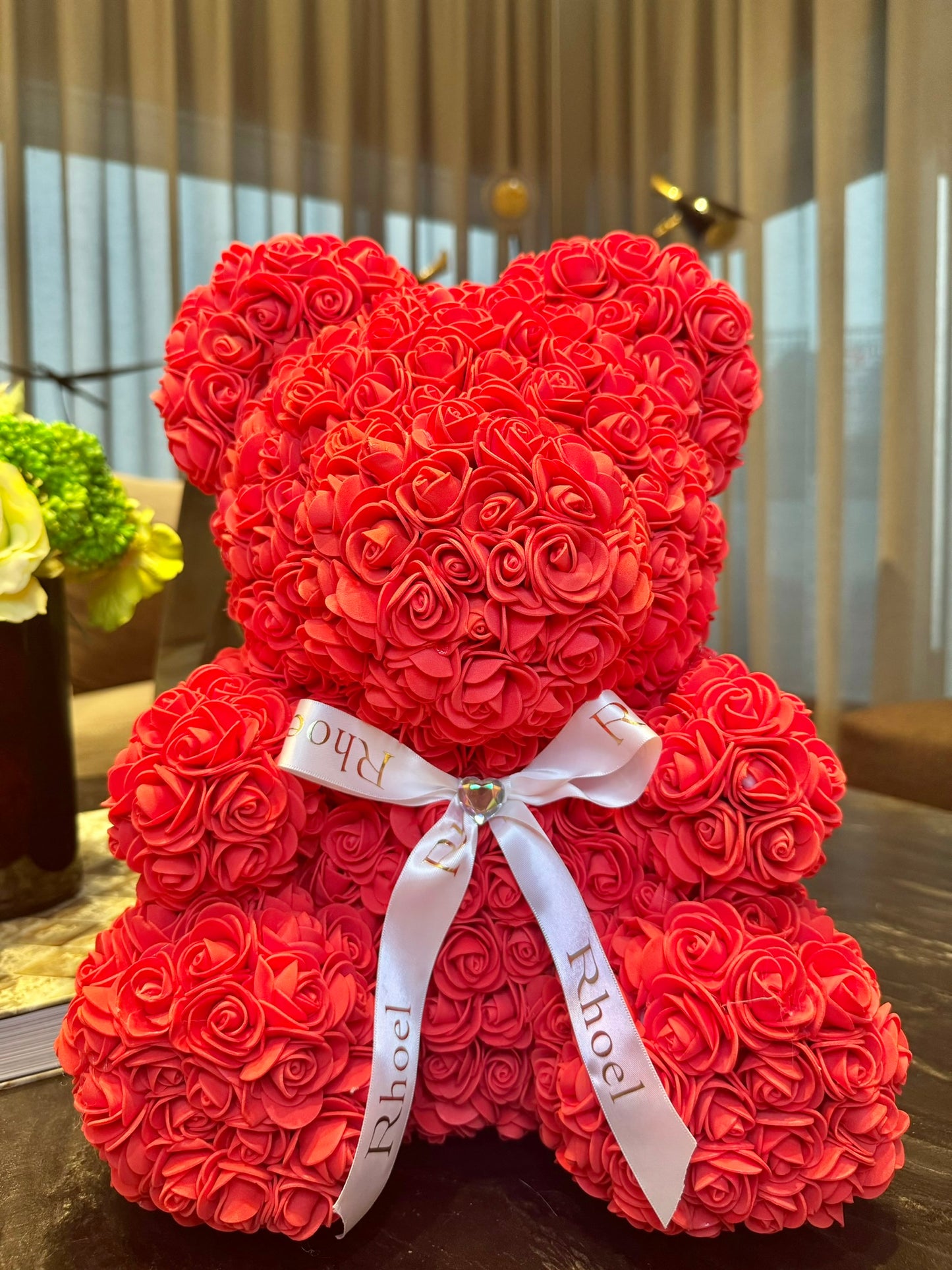 Love Red Rose Bear - Rhoel