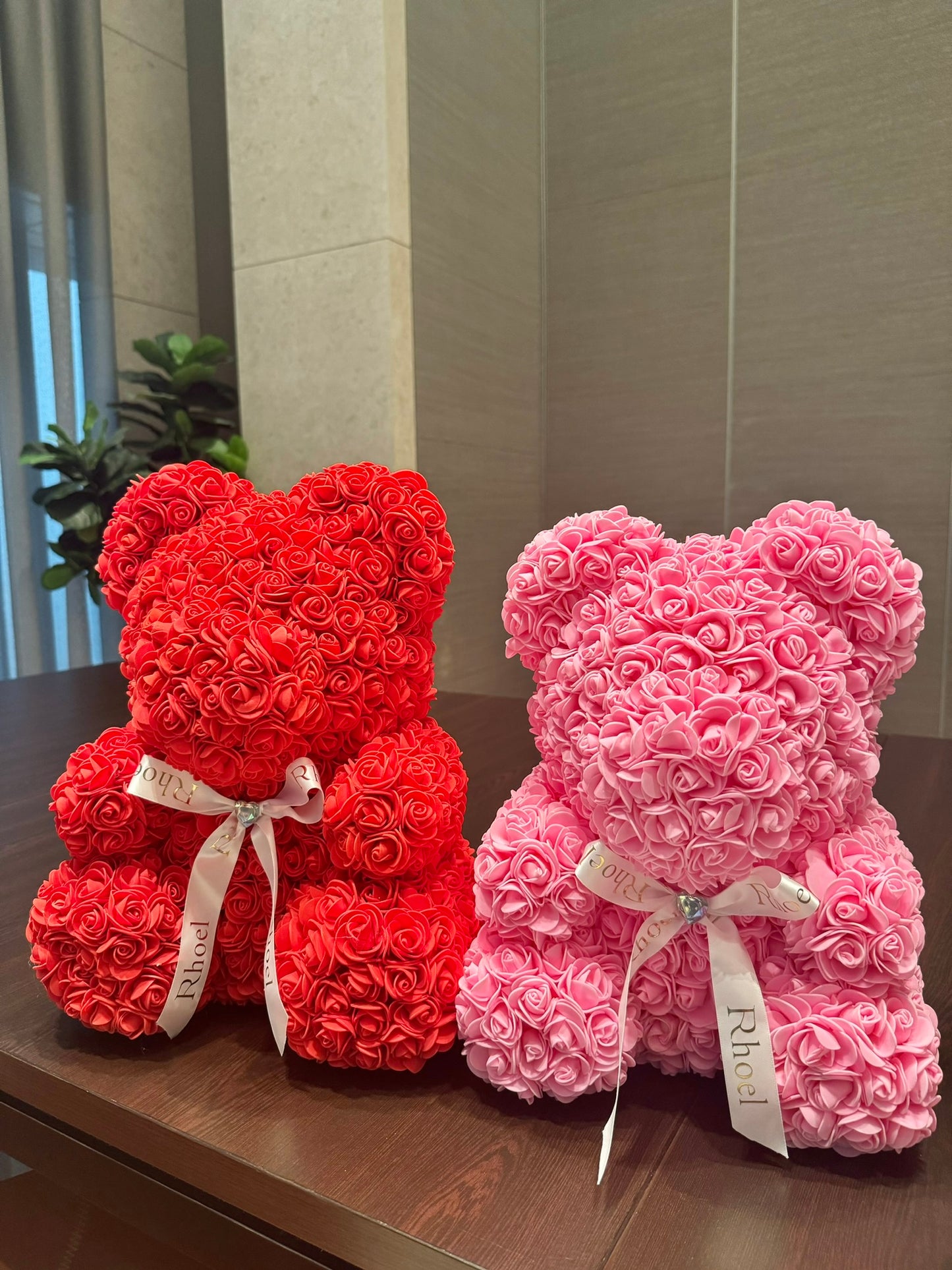 Love Red Rose Bear - Rhoel